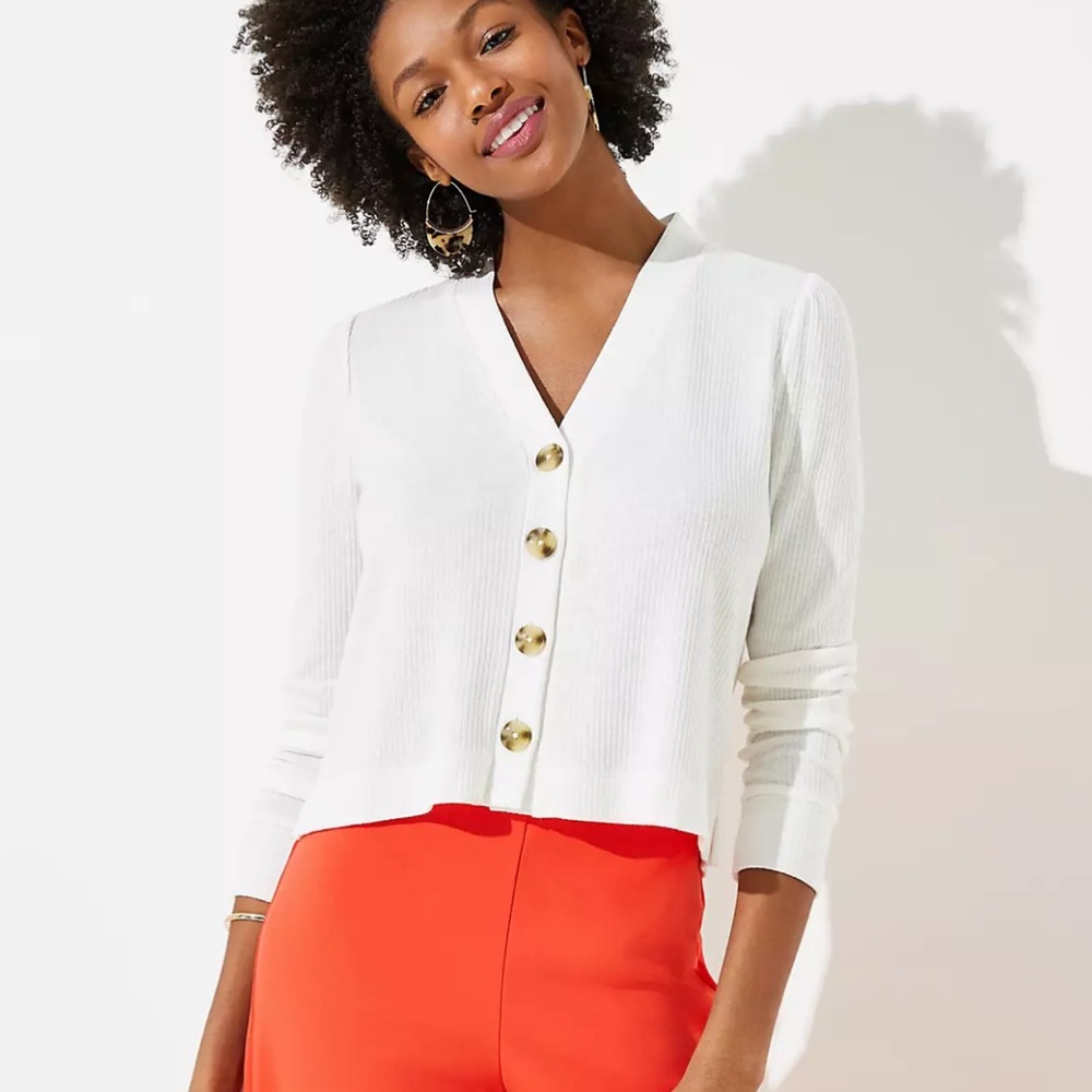 Cropped Cardigan Top